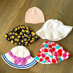 SOLDBaby hat bundle lot! 5 hats